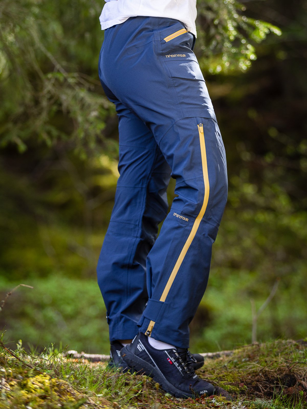 Twentyfour Finse 3-Lags Bukse Blekkblå