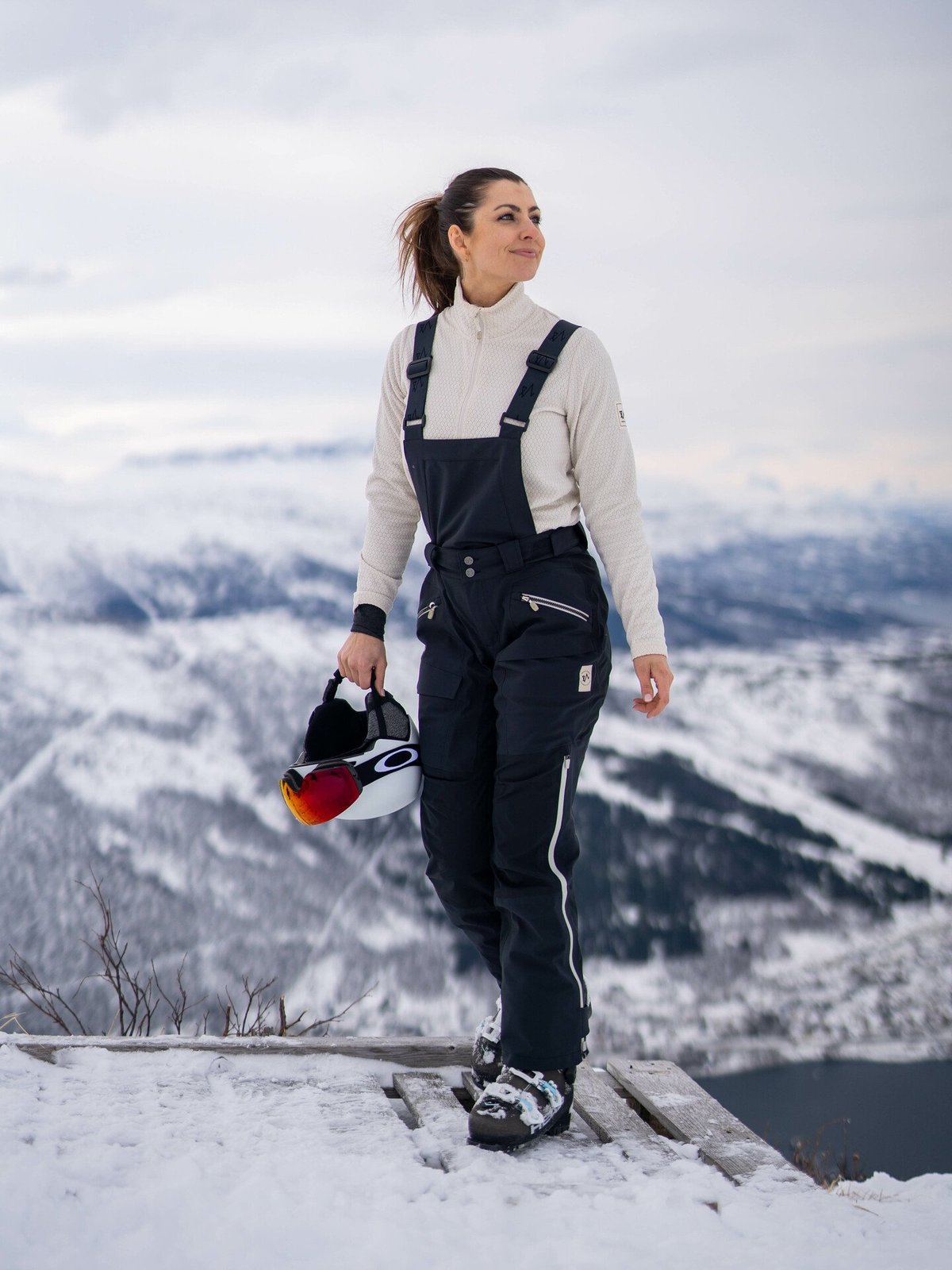 Twentyfour Finse 3-Lags Bukse Skyggesort