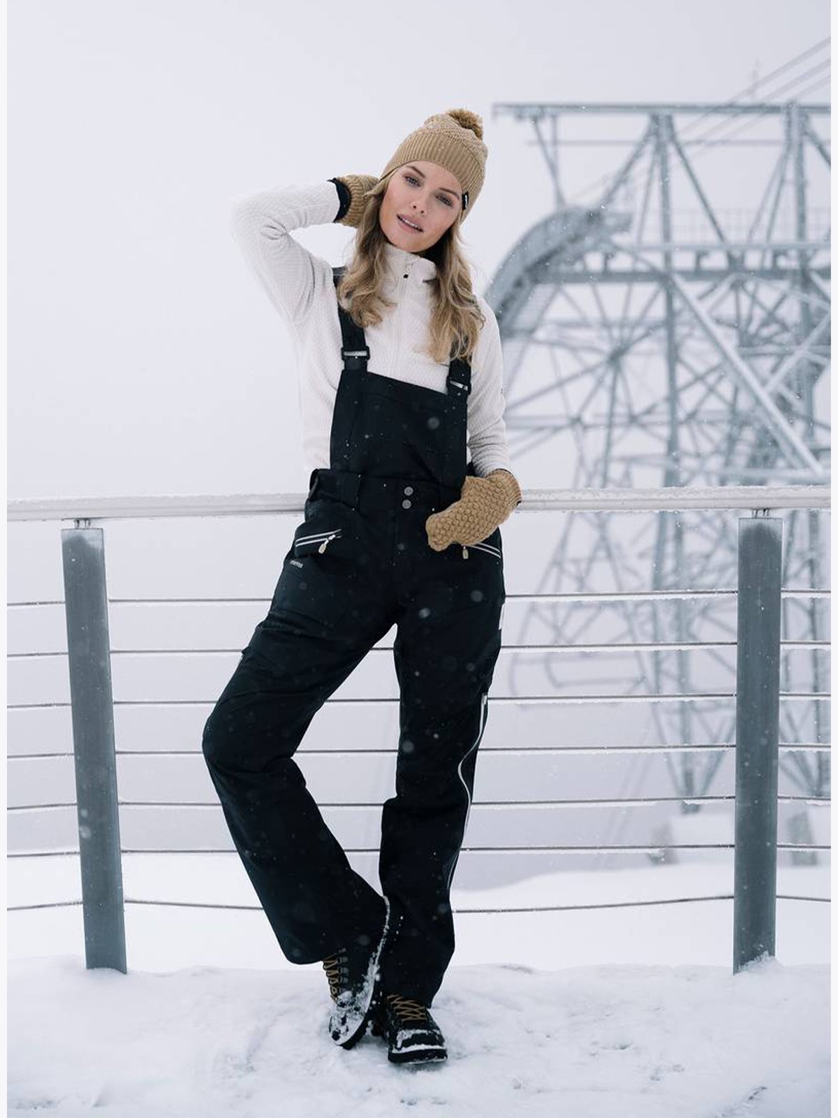 Twentyfour Finse 3-Lags Bukse Skyggesort