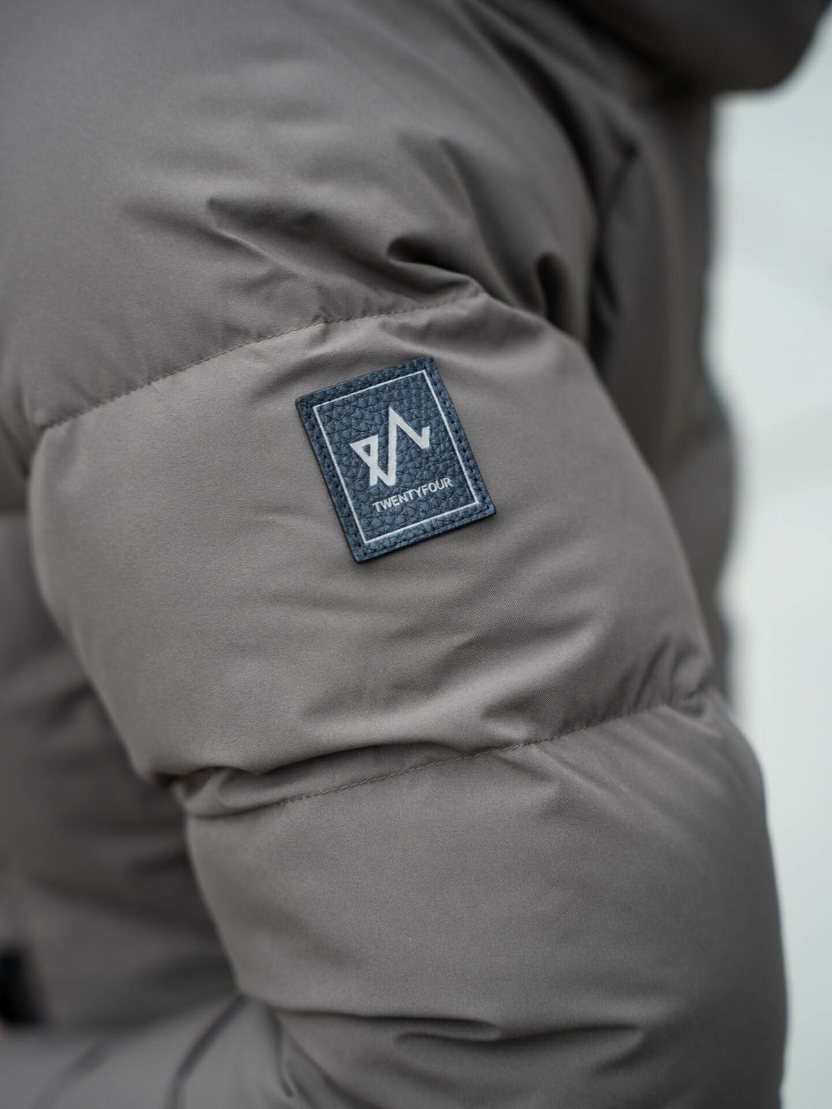 Twentyfour Mellow Lily Dunparkas Armygrønn/ brun