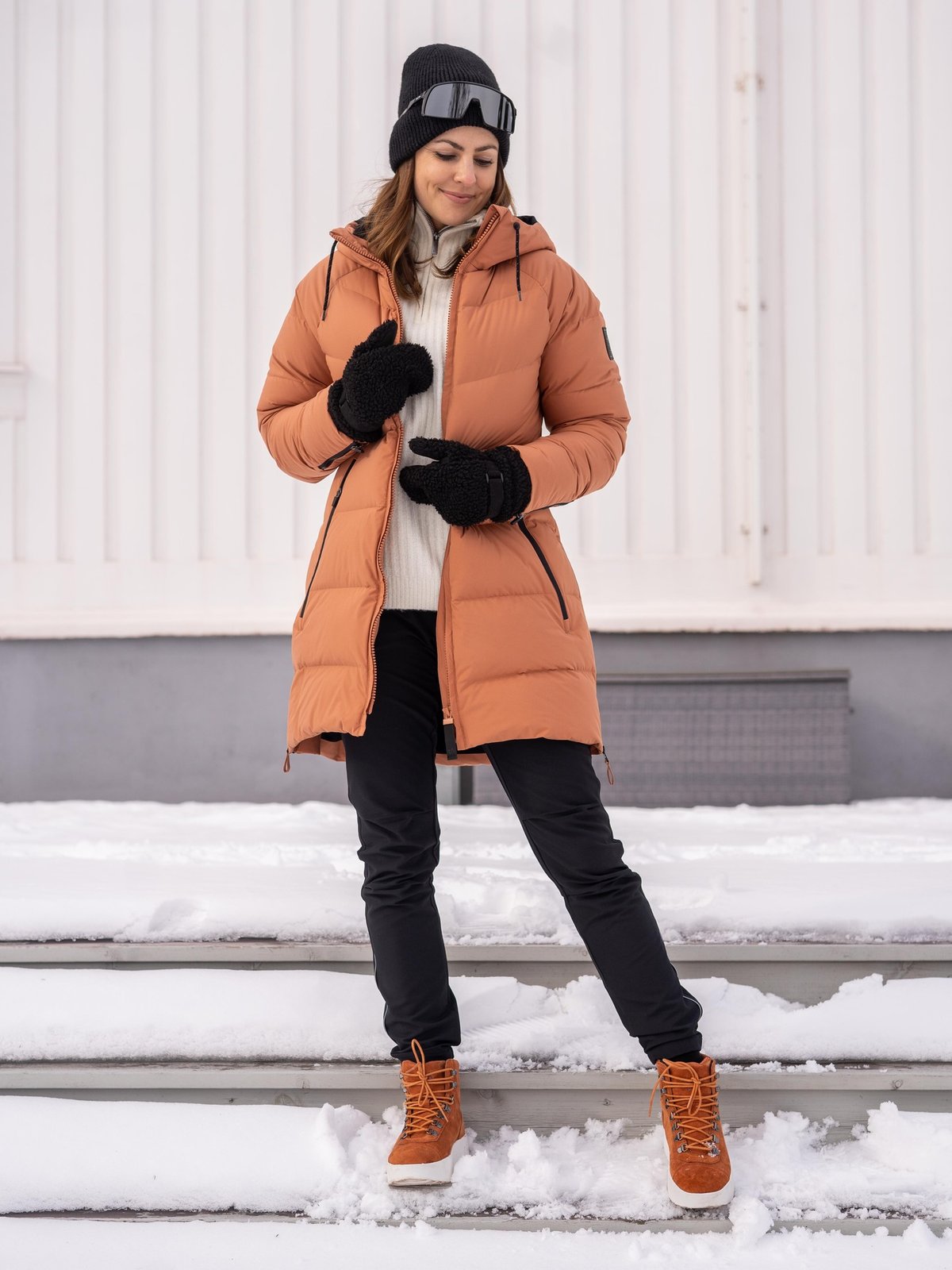 Twentyfour Mellow Lily Dunparkas Cognac