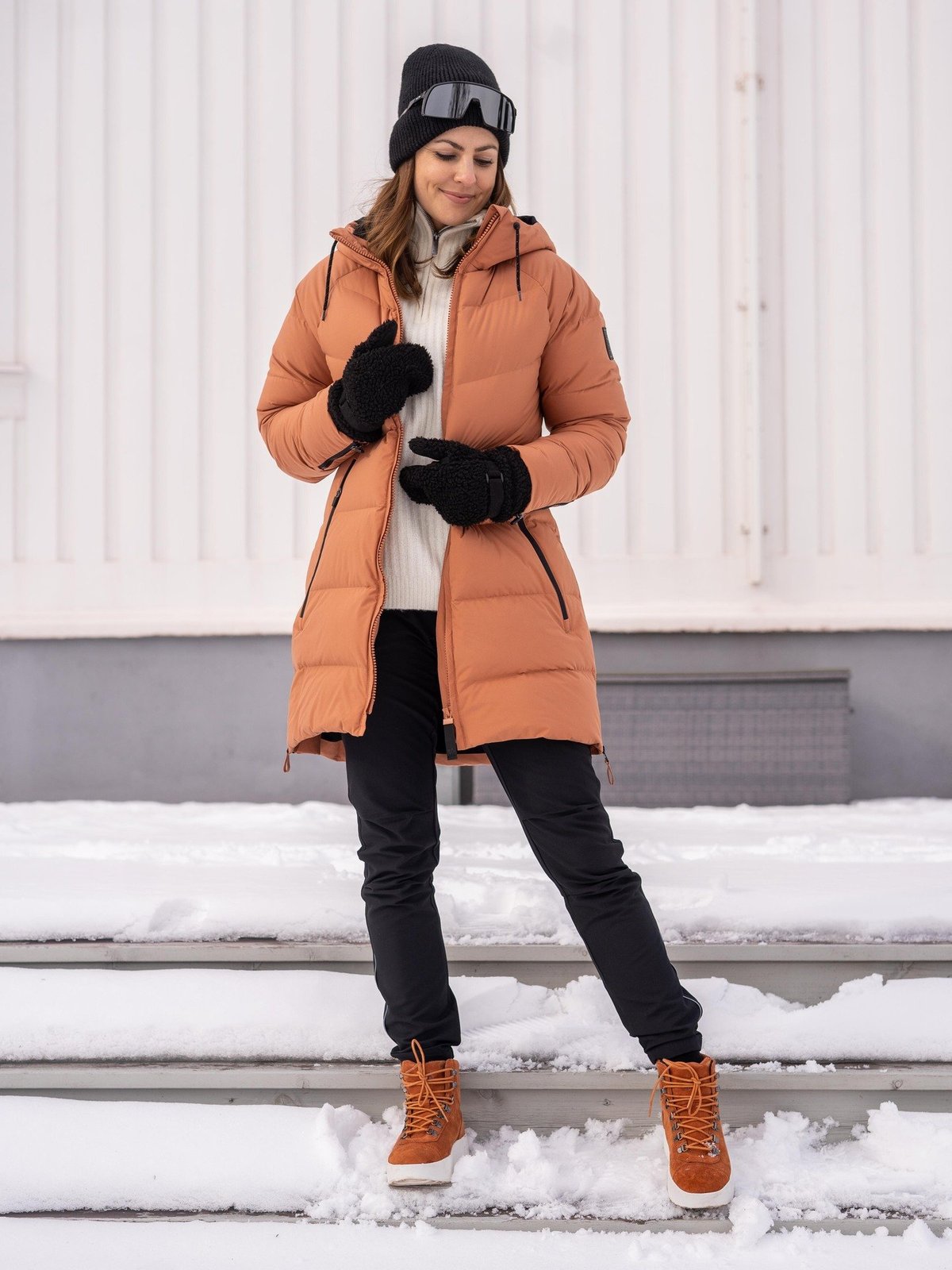 Twentyfour Mellow Lily Dunparkas Cognac