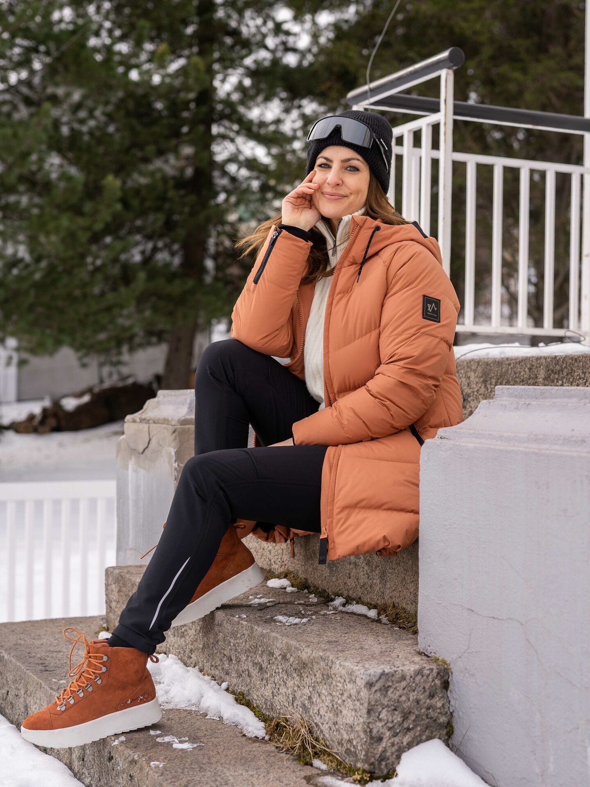 Twentyfour Mellow Lily Dunparkas Cognac