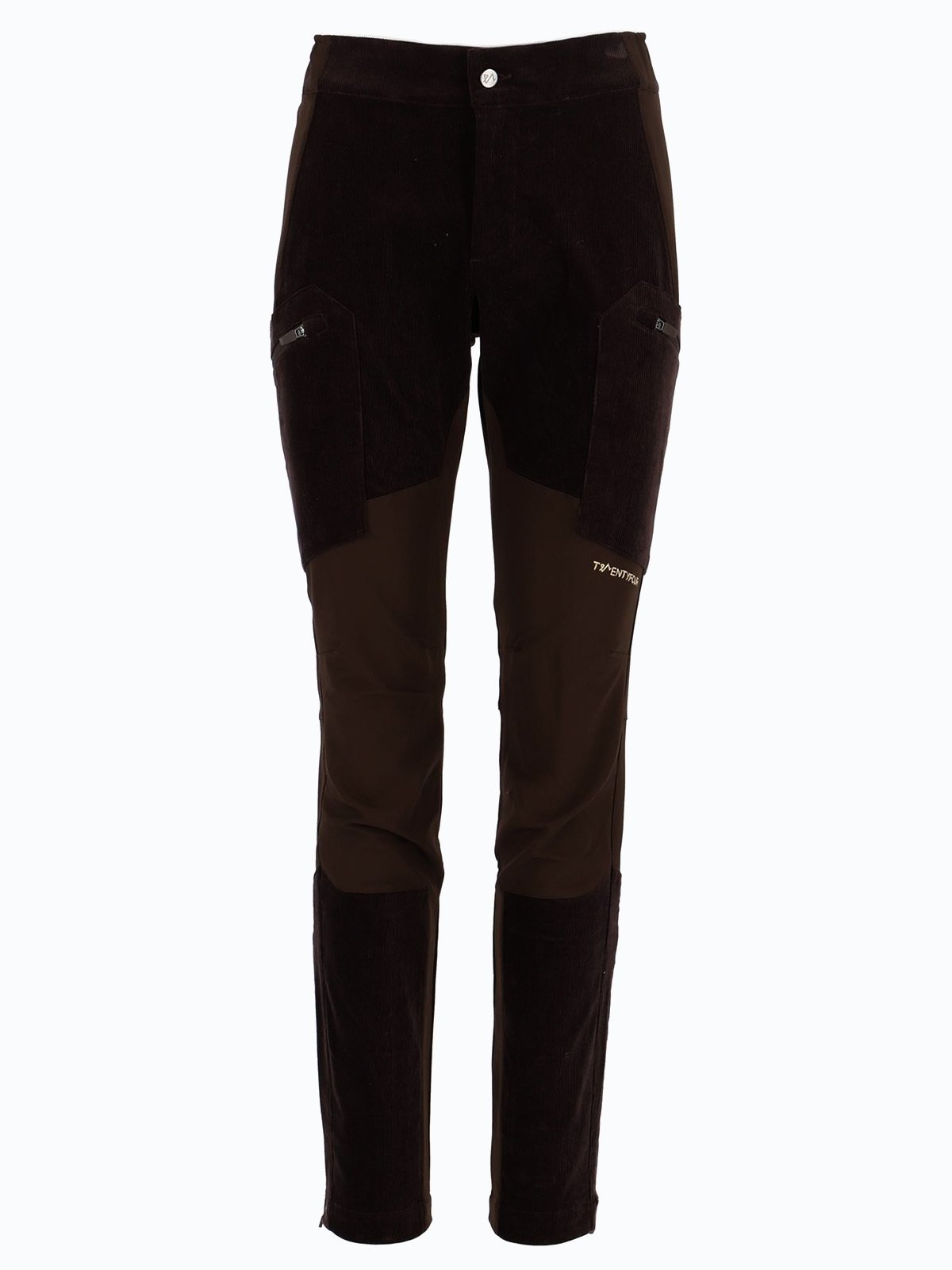 Twentyfour Finse Shape Cord Bukse Mørk Brun