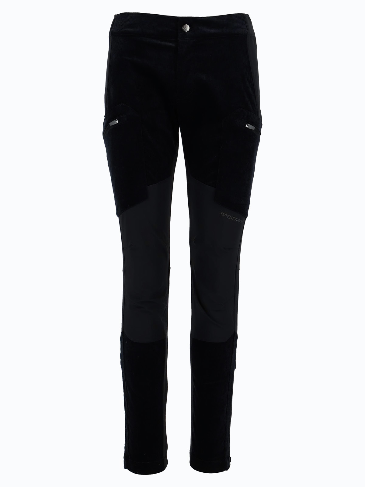 Twentyfour Finse Shape Cord Bukse Skyggesort