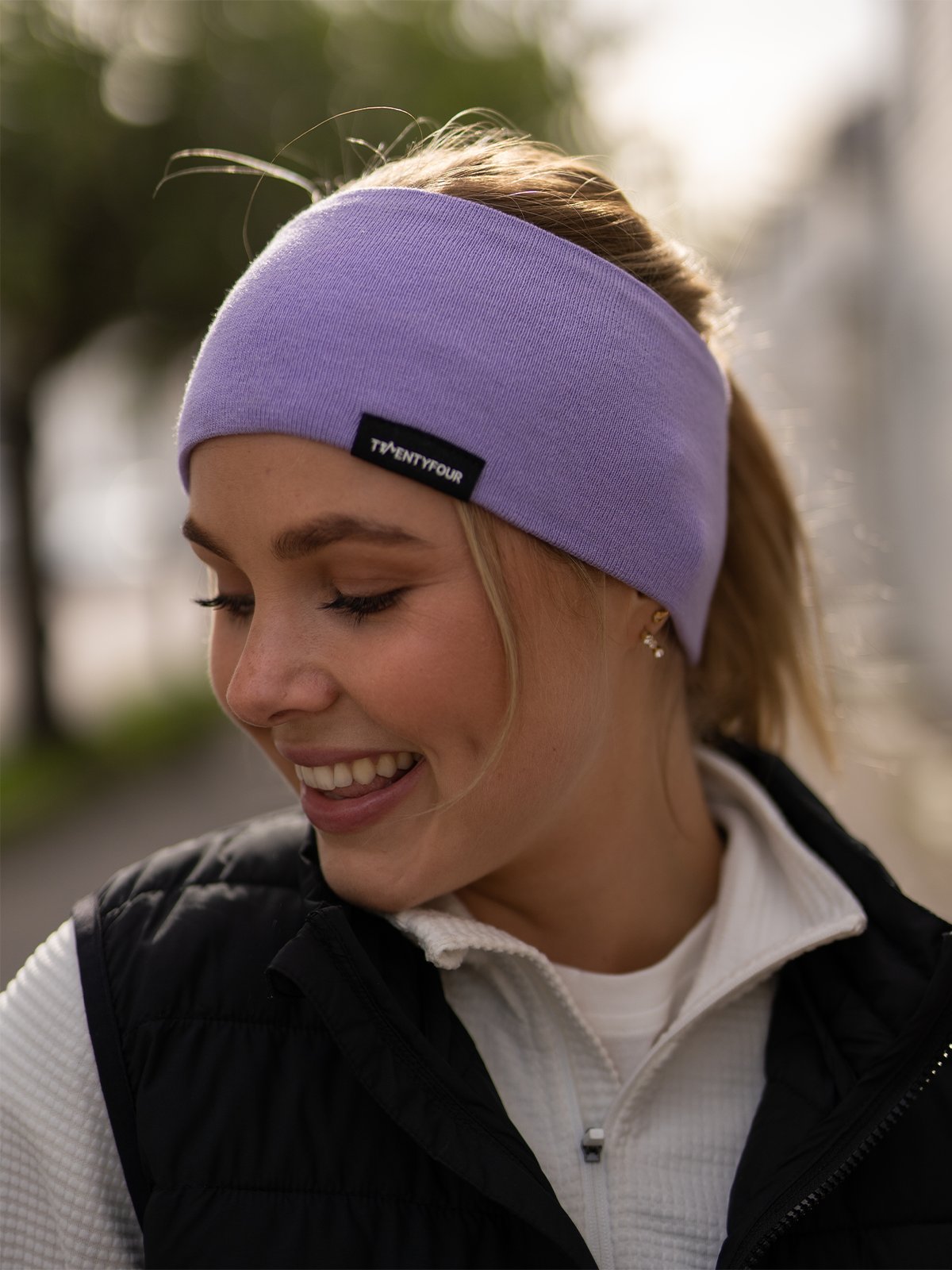Twentyfour Finse Basic Pannebånd Lavendel