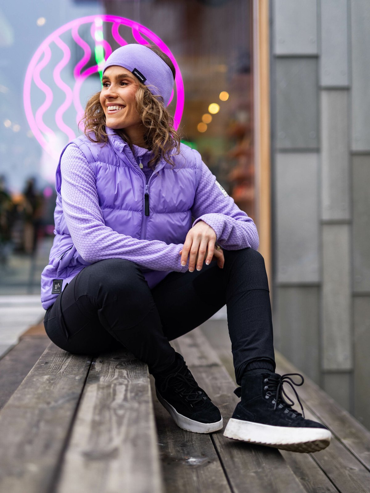 Twentyfour Finse Basic Pannebånd Lavendel