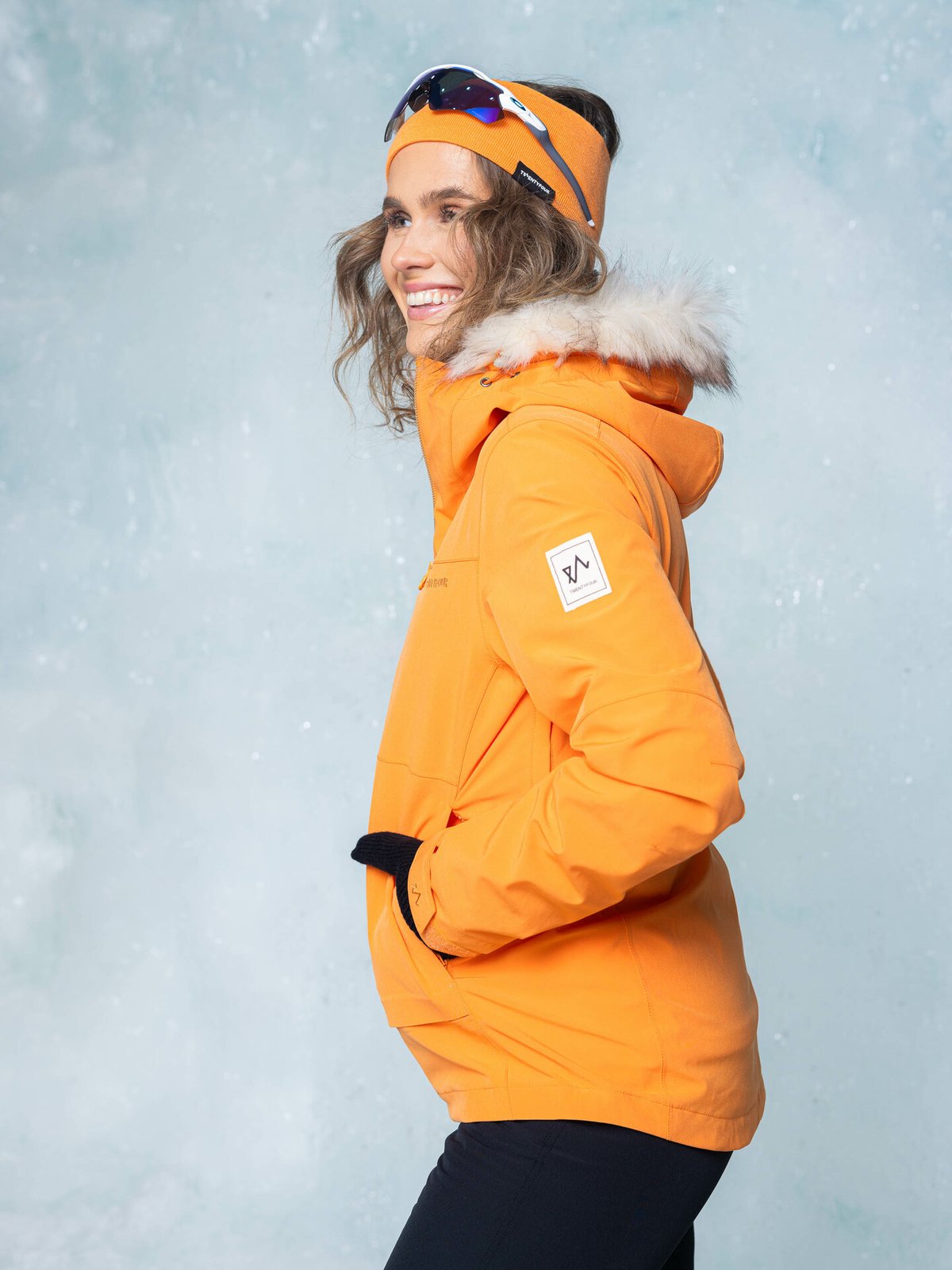 Twentyfour Finse Basic Pannebånd Mandarin