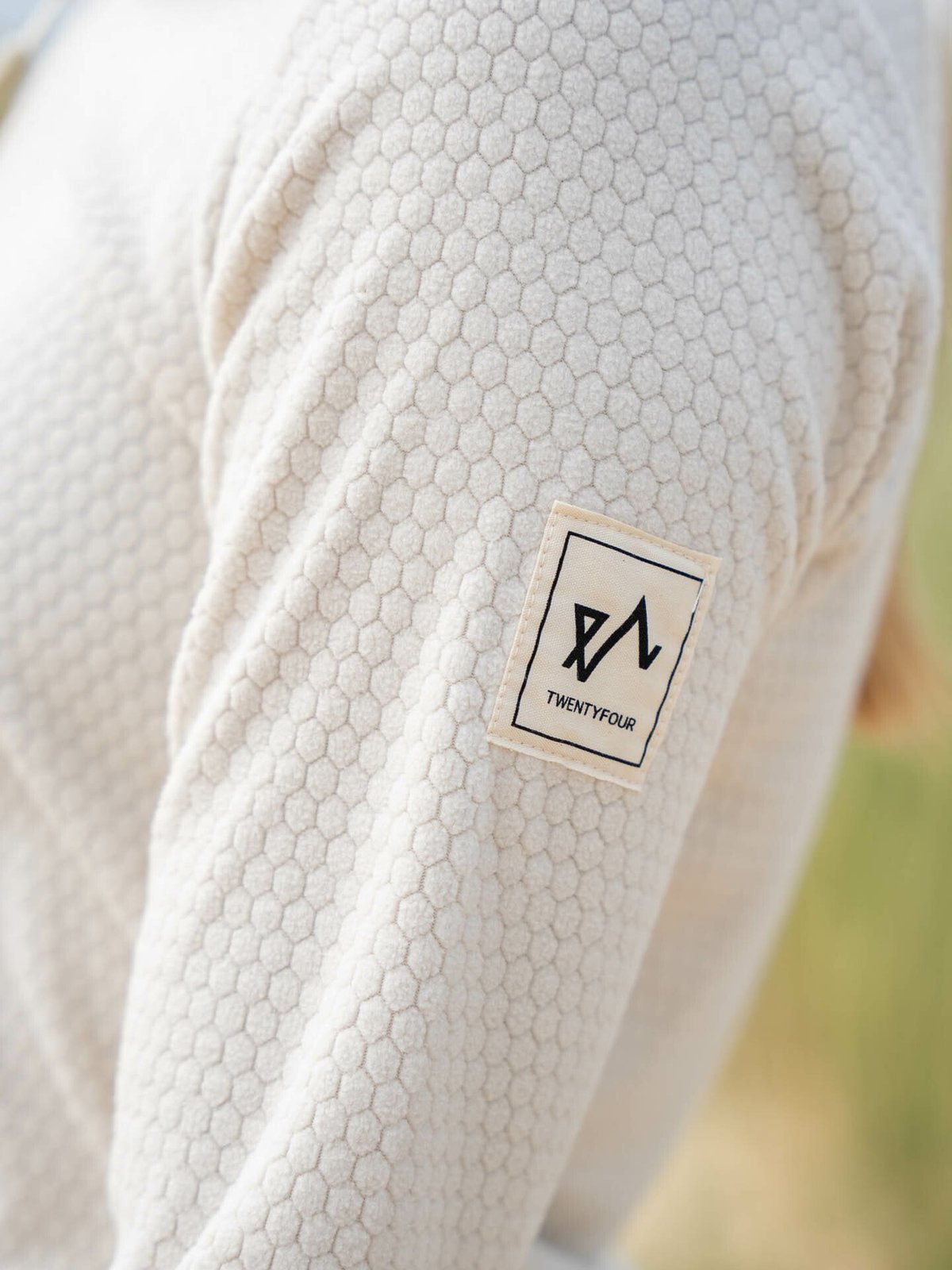 Twentyfour Finse Half Zip Fleece Krem