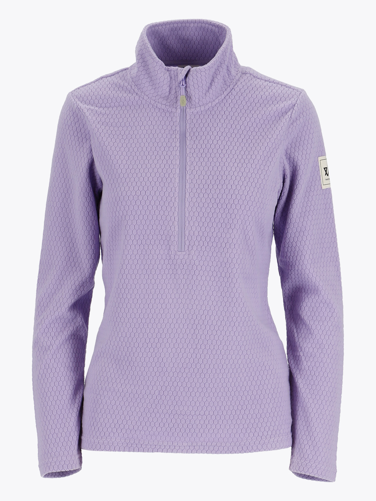 Twentyfour Finse Half Zip Fleece Lavendel