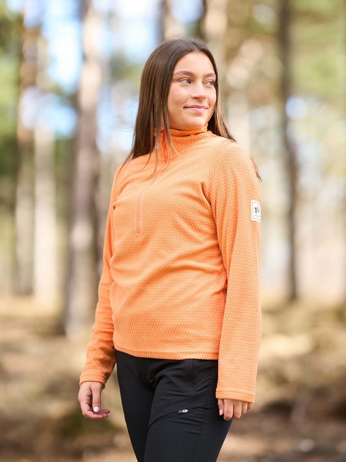 Twentyfour Finse Half Zip Fleece Mandarin