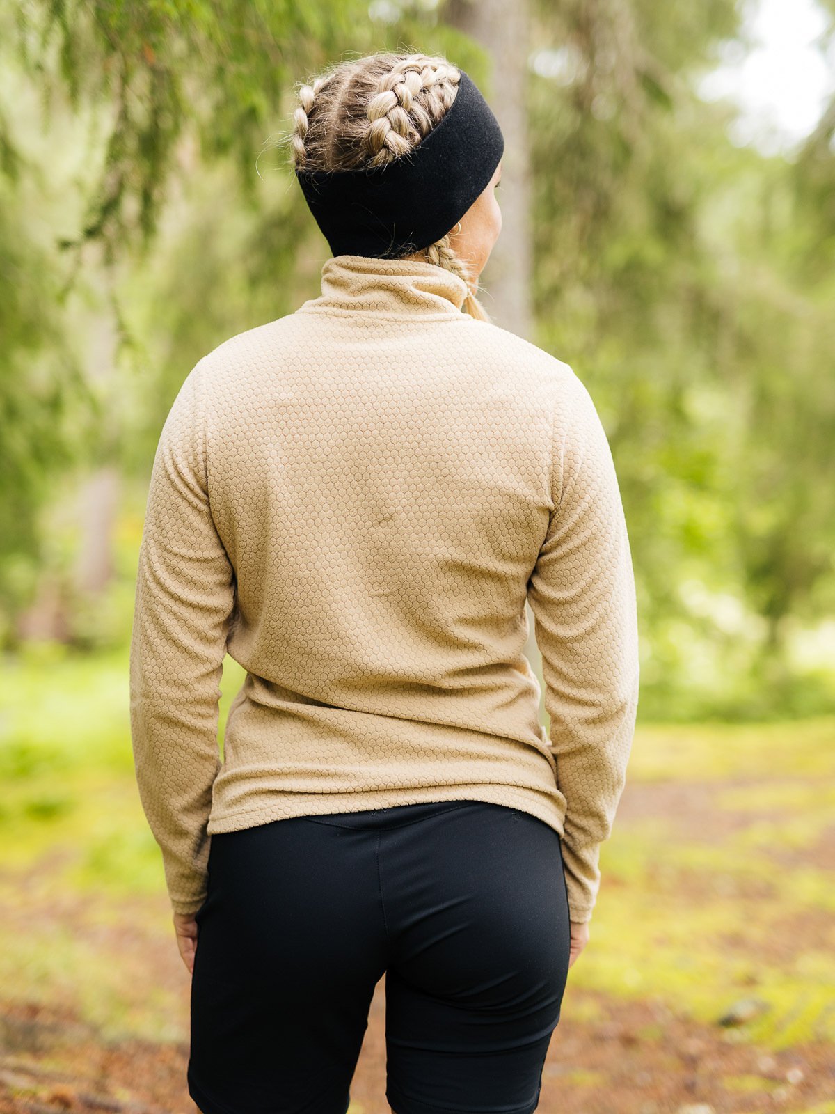 Twentyfour Finse Half Zip Fleece Sand