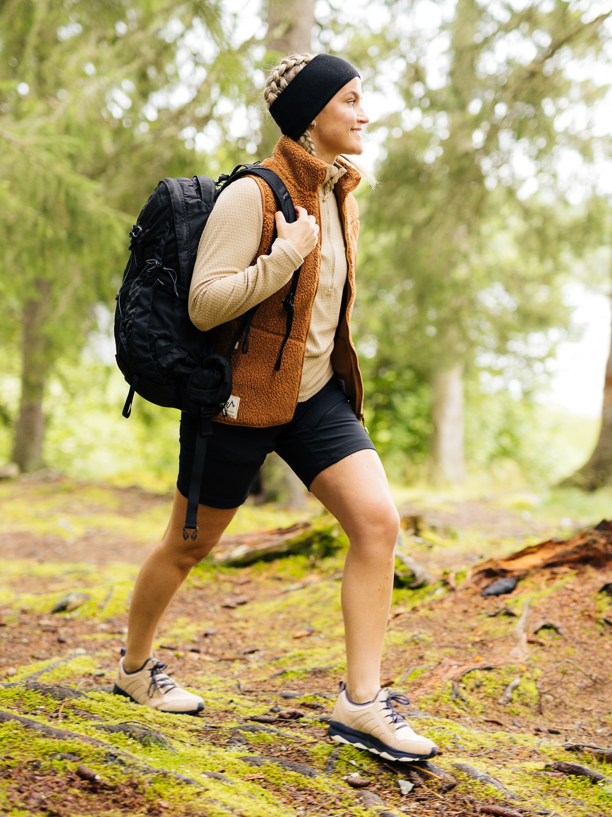 Twentyfour Finse Half Zip Fleece Sand
