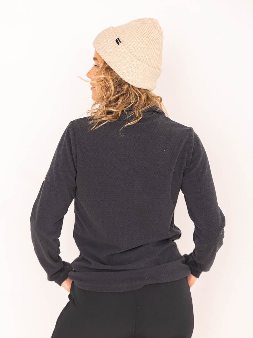 Twentyfour Finse Half Zip Fleece Skyggesort