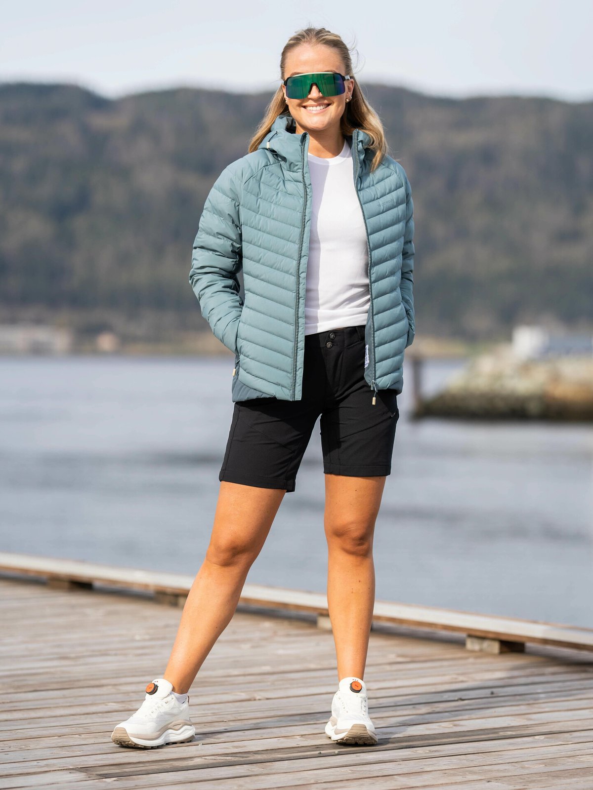 Twentyfour Finse 3.0 Dunjakke Gråblå