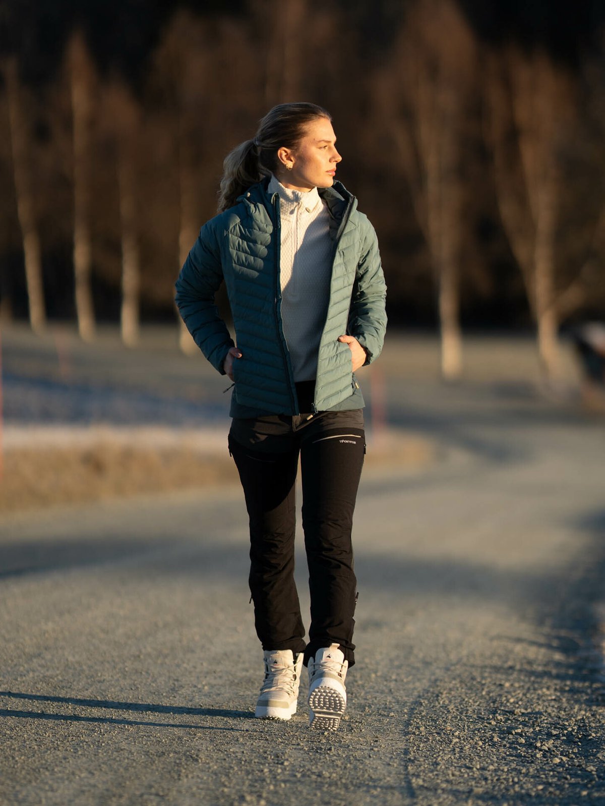 Twentyfour Finse 3.0 Dunjakke Gråblå