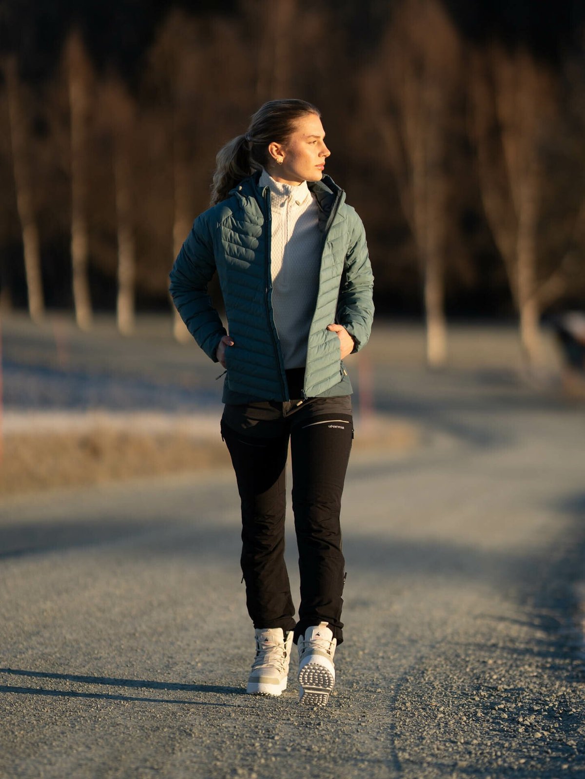 Twentyfour Finse 3.0 Dunjakke Gråblå