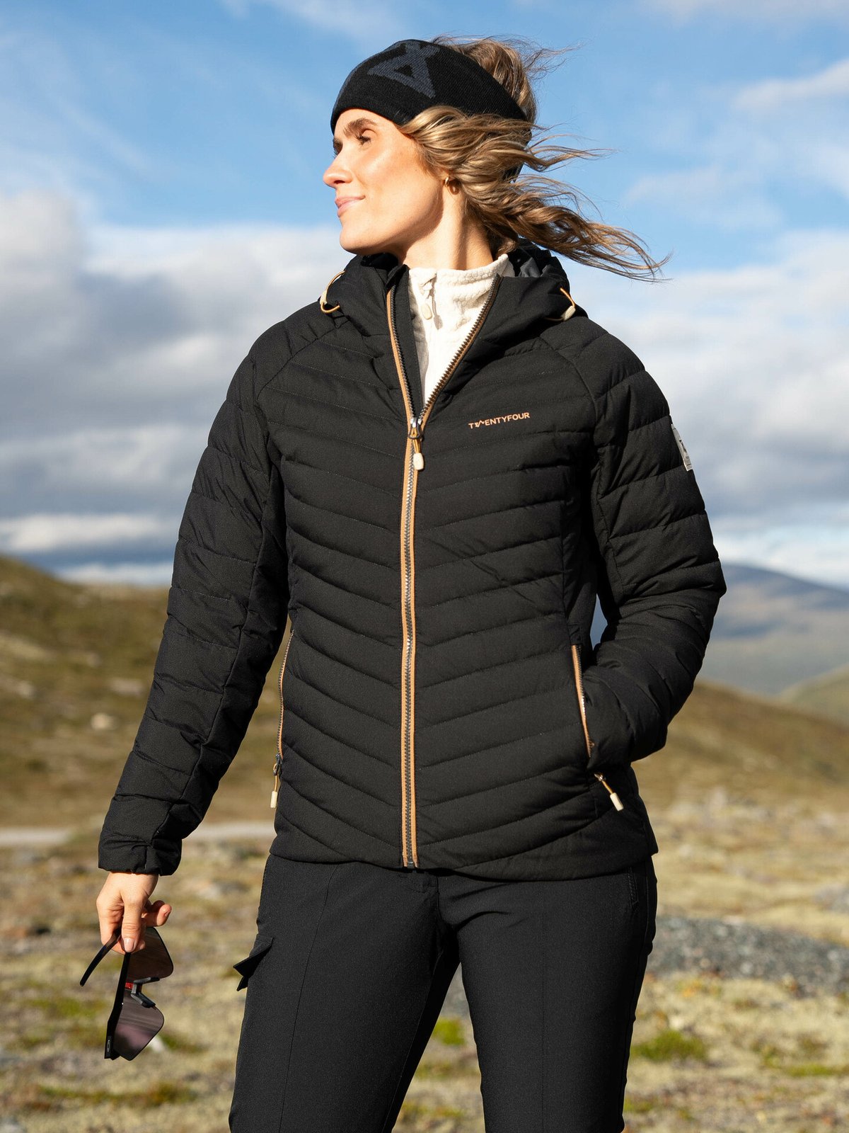 Twentyfour Finse 3.0 Dunjakke Skyggesort