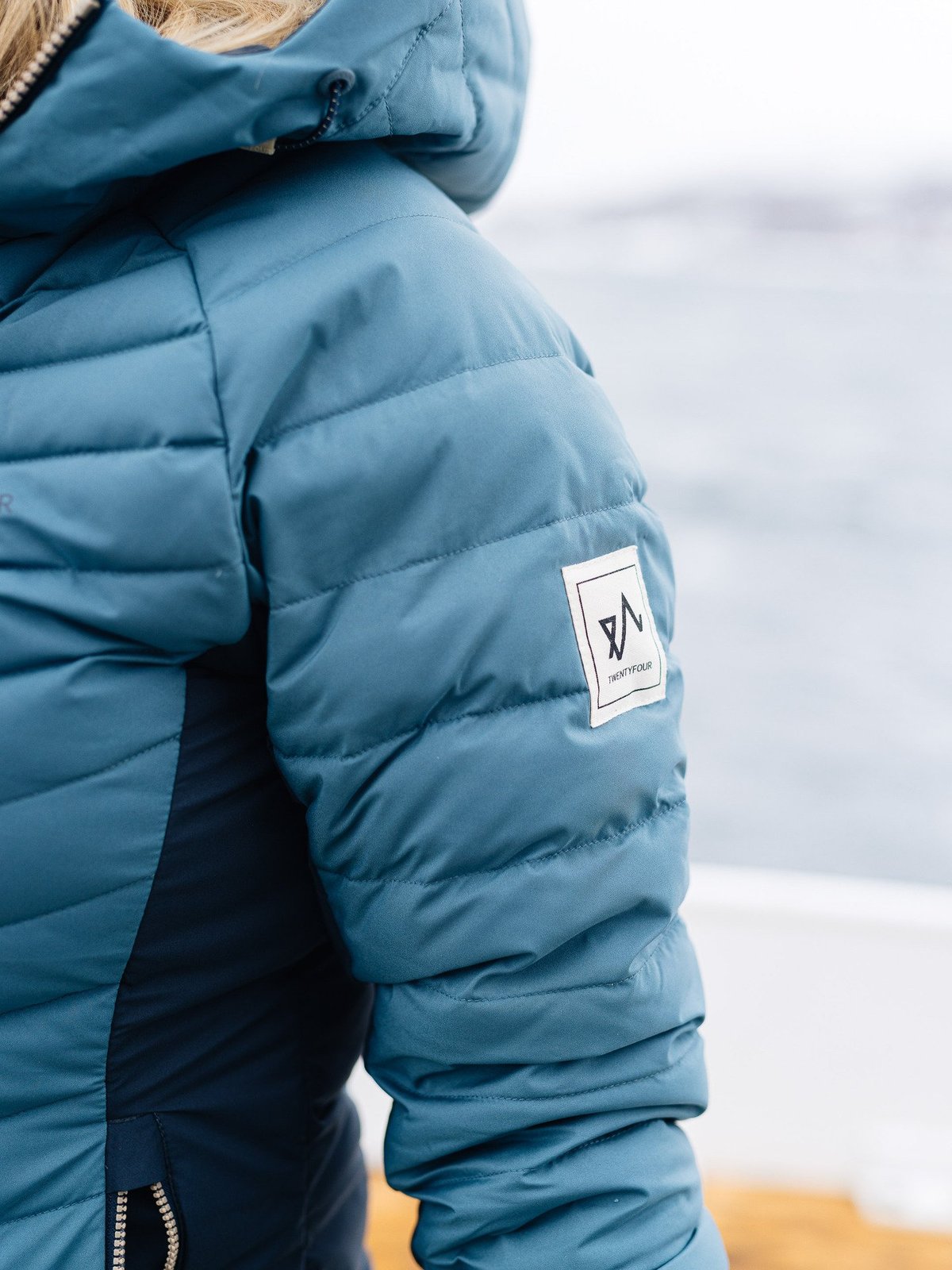 Twentyfour Finse 3.0 Dunjakke Stormblå