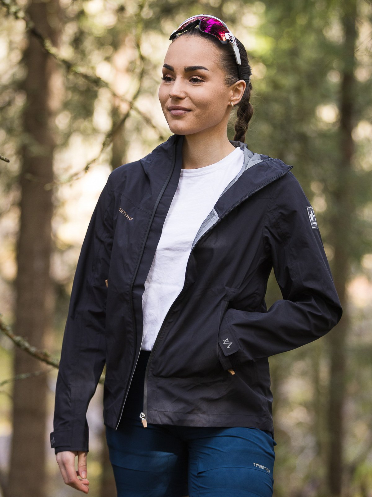 Twentyfour Loen 3-Lags Jakke Skyggesort