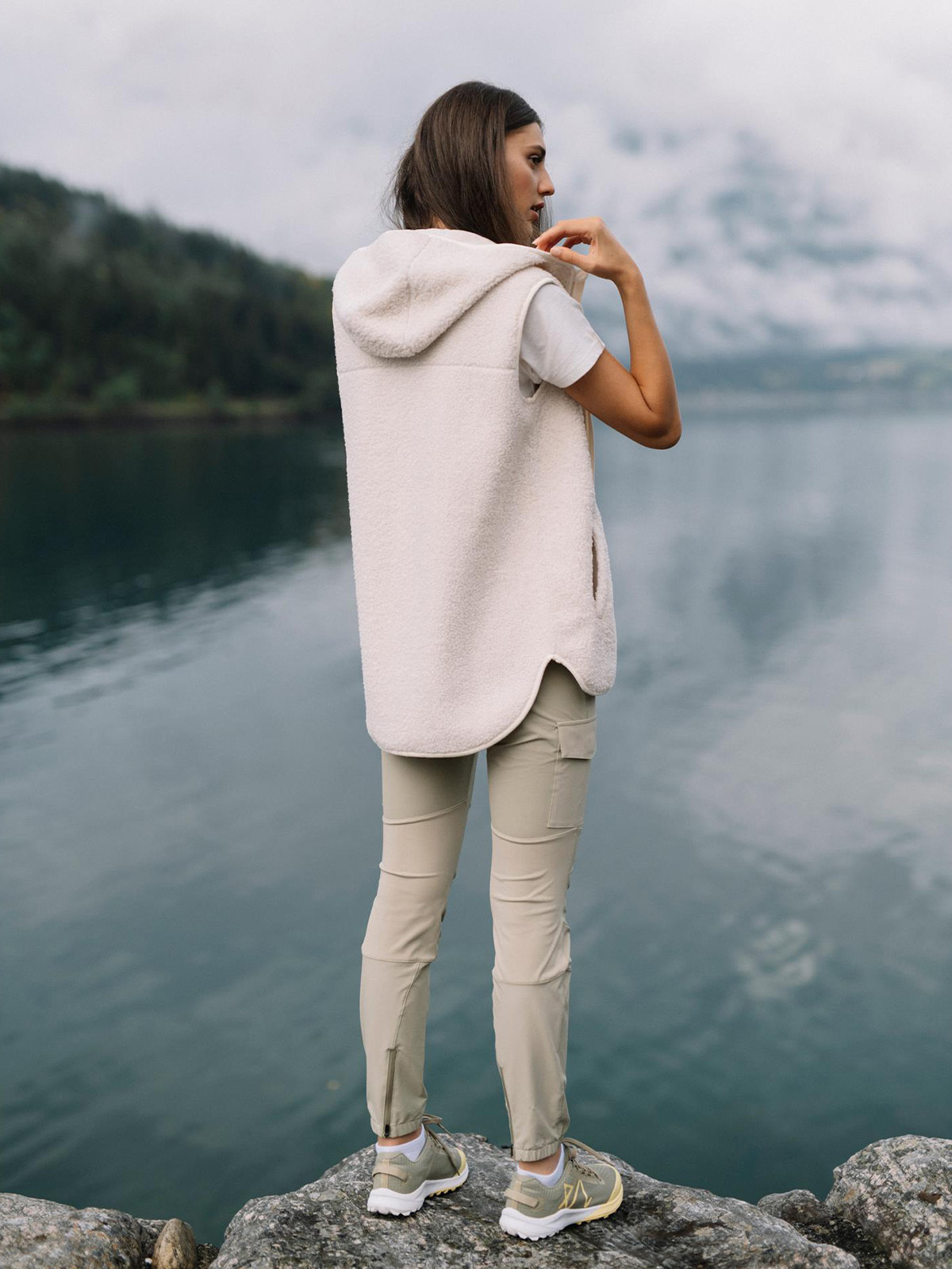 Twentyfour Mellow Pile Vest D Bomull