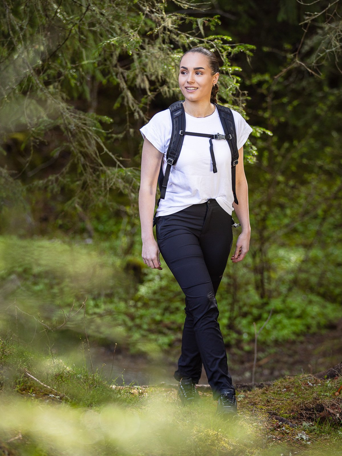 Twentyfour Loen Light Softshell Bukse Skyggesort