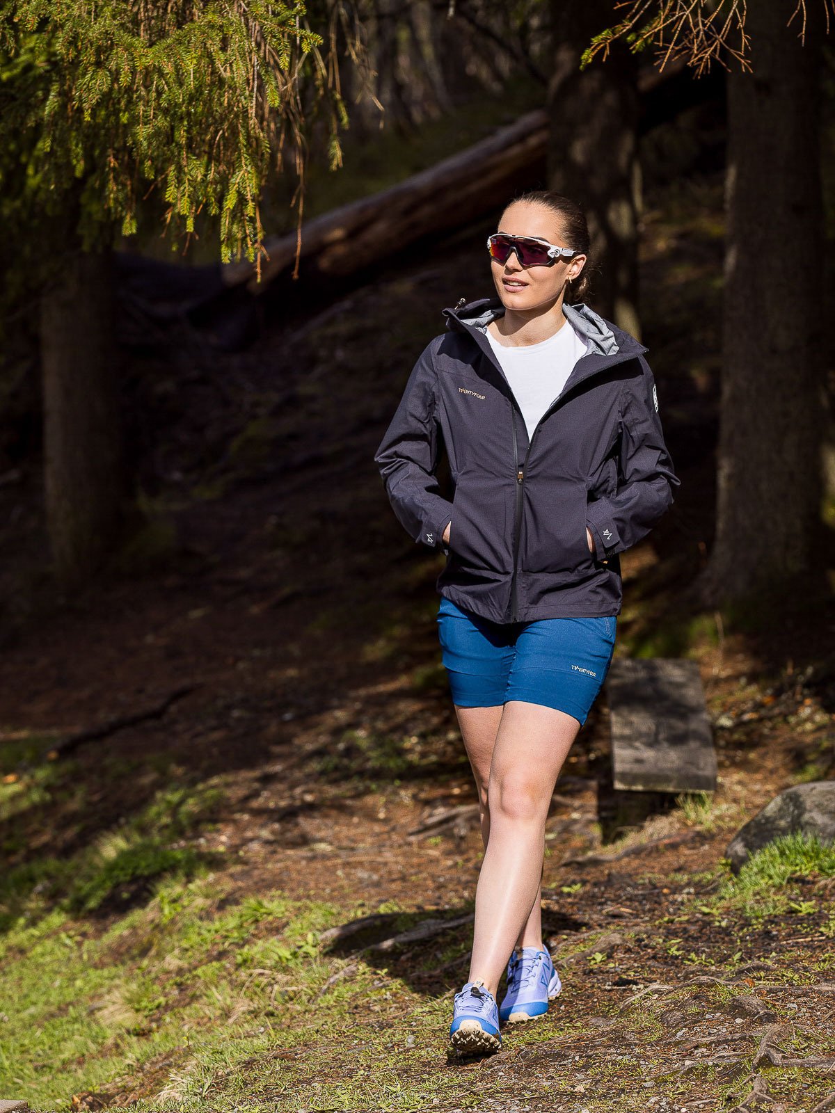 Twentyfour Loen Light Softshell Shorts Marine