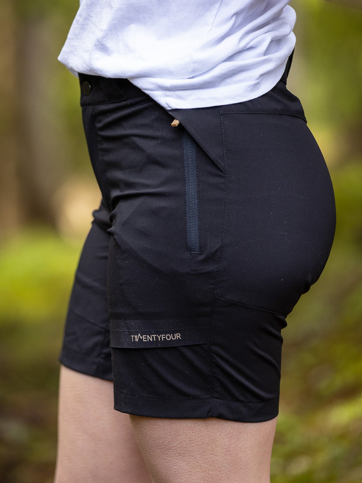 Twentyfour Loen Light Softshell Shorts Skyggesort