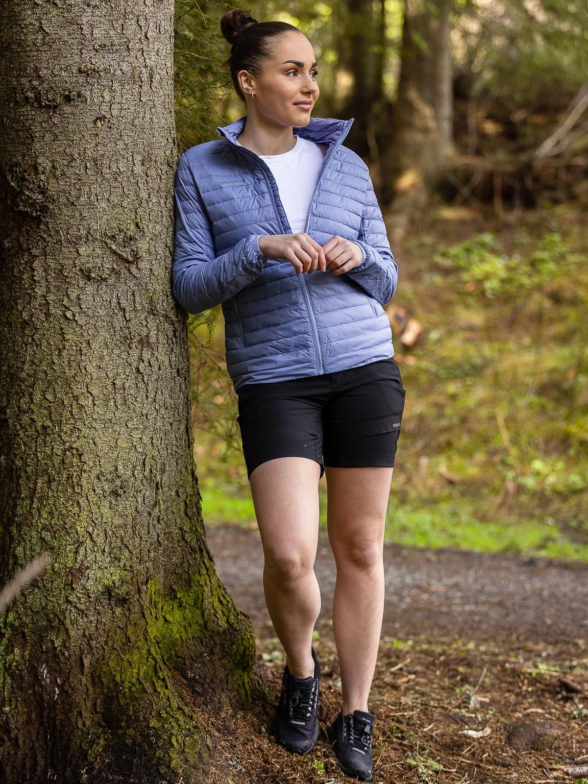 Twentyfour Loen Light Softshell Shorts Skyggesort