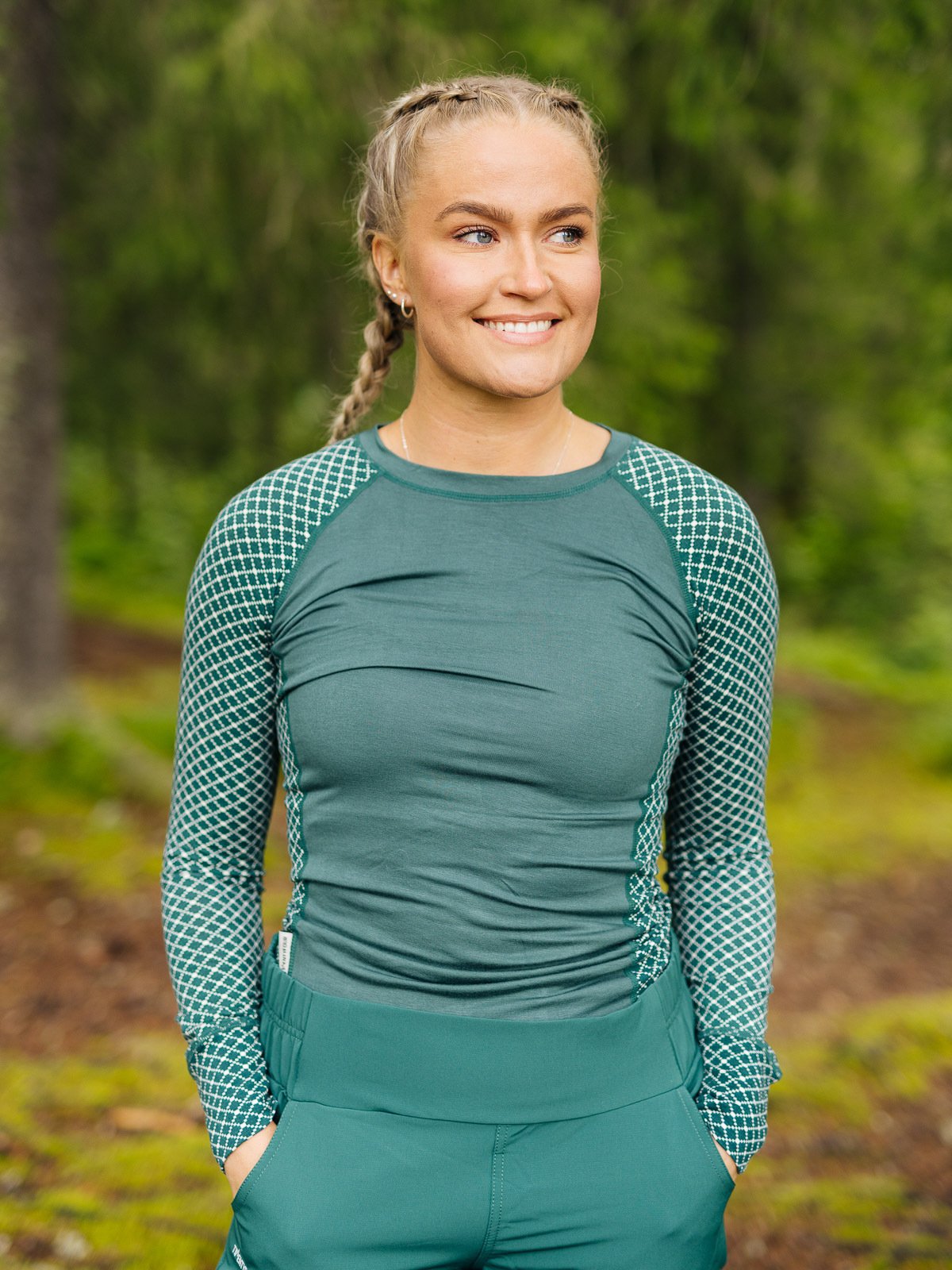 Twentyfour Twentyfour x GI Baselayer Dypgrønn - Get Inspired Exclusive Collection