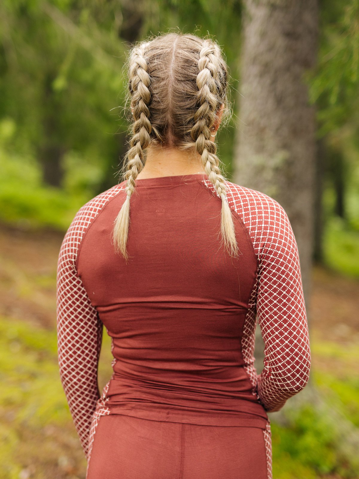 Twentyfour Twentyfour x GI Baselayer Rødbrun - Get Inspired Exclusive Collection