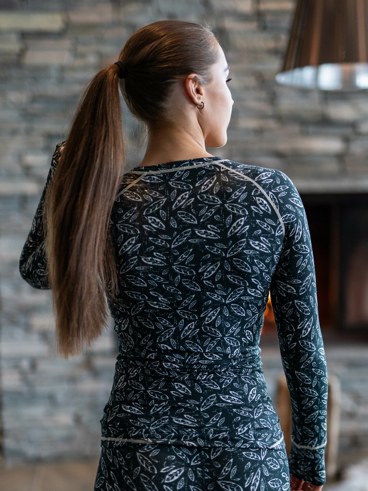 Twentyfour Twentyfour GI Baselayer sett helprint Flaskegrønn