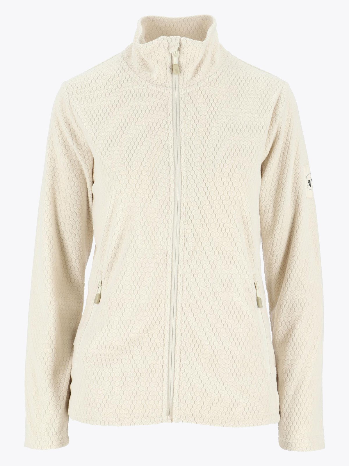 Twentyfour Finse Full Zip Fleece Krem