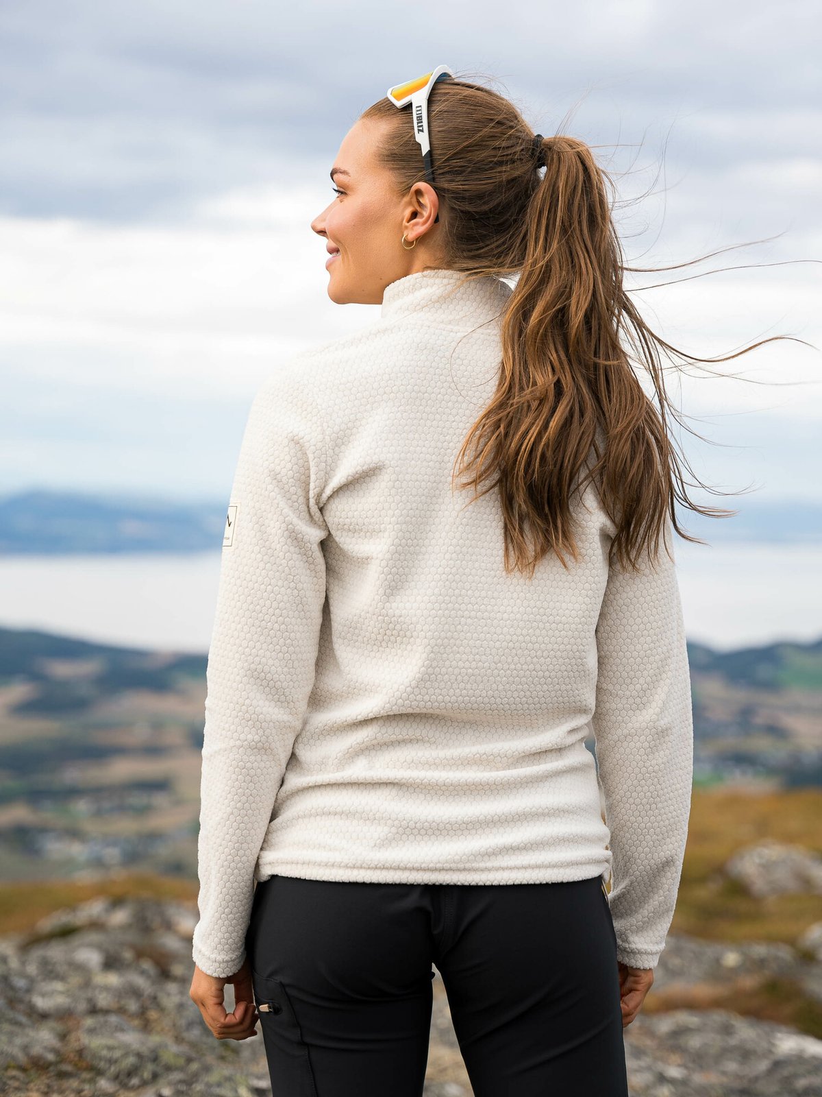 Twentyfour Finse Full Zip Fleece Krem