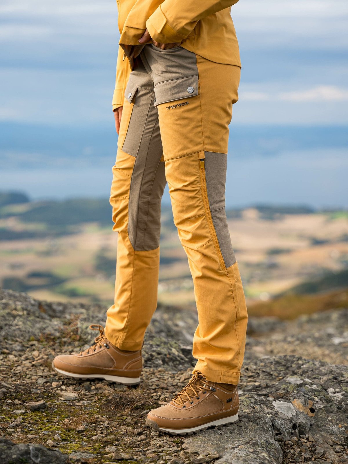 Twentyfour Finse Dalen Bukse Støvgul