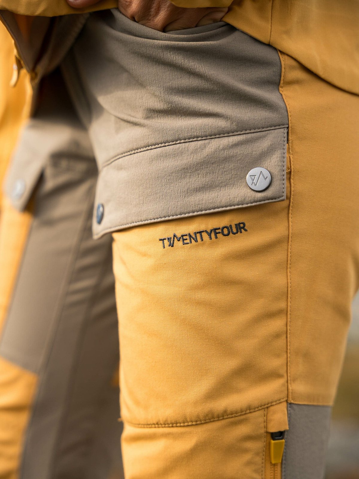 Twentyfour Finse Dalen Bukse Støvgul