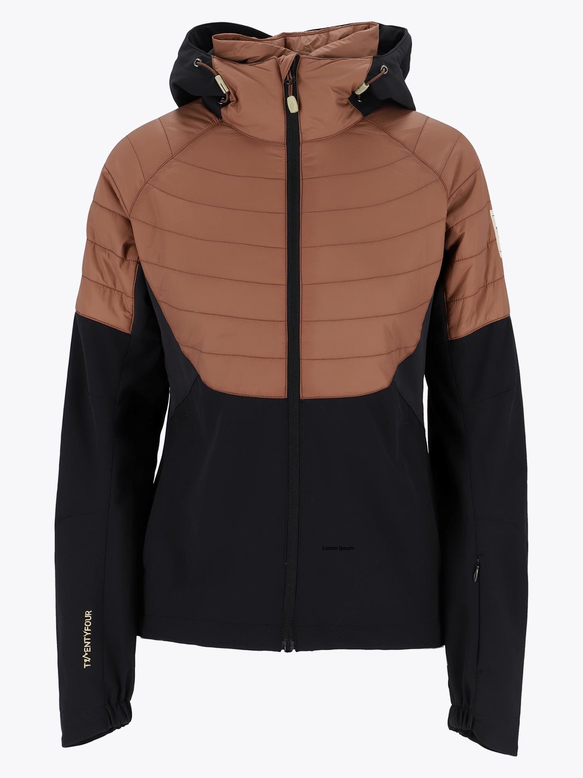 Twentyfour Finse Hybrid Jakke Skyggesort