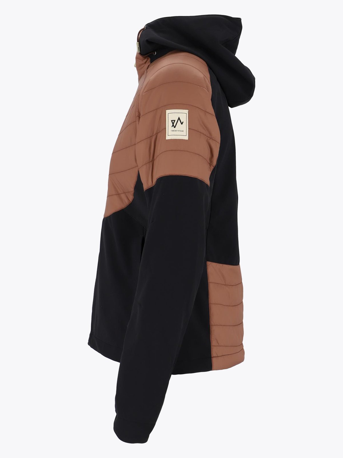 Twentyfour Finse Hybrid Jakke Skyggesort