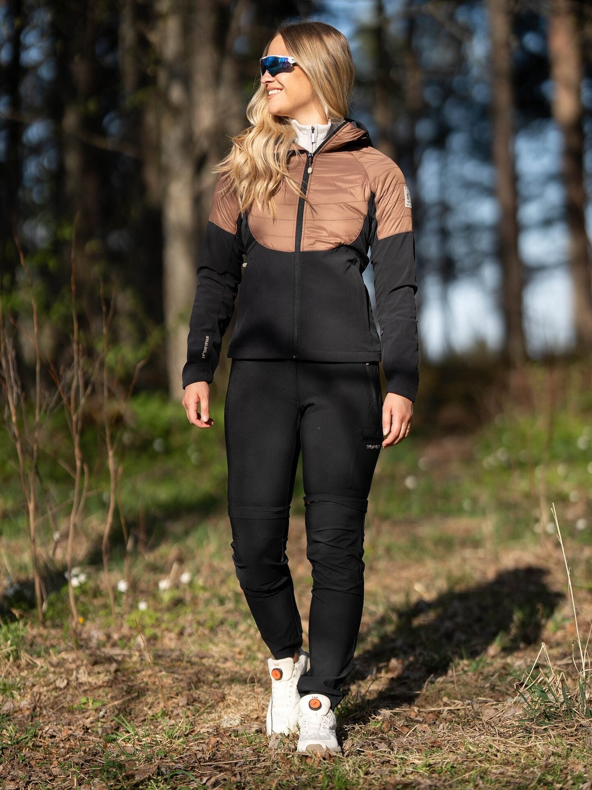 Twentyfour Finse Hybrid Jakke Skyggesort