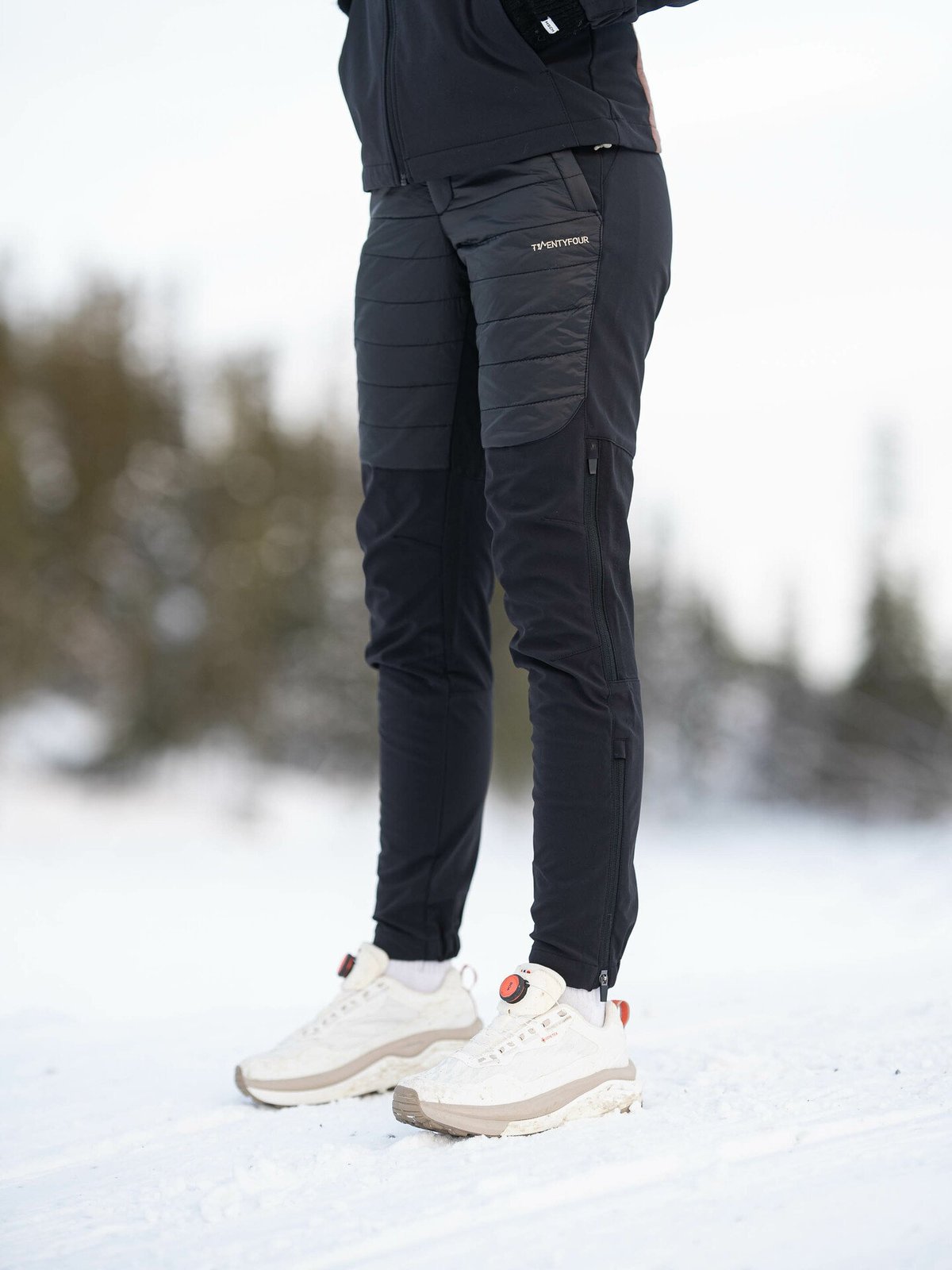 Twentyfour Finse Hybrid Bukse Skyggesort