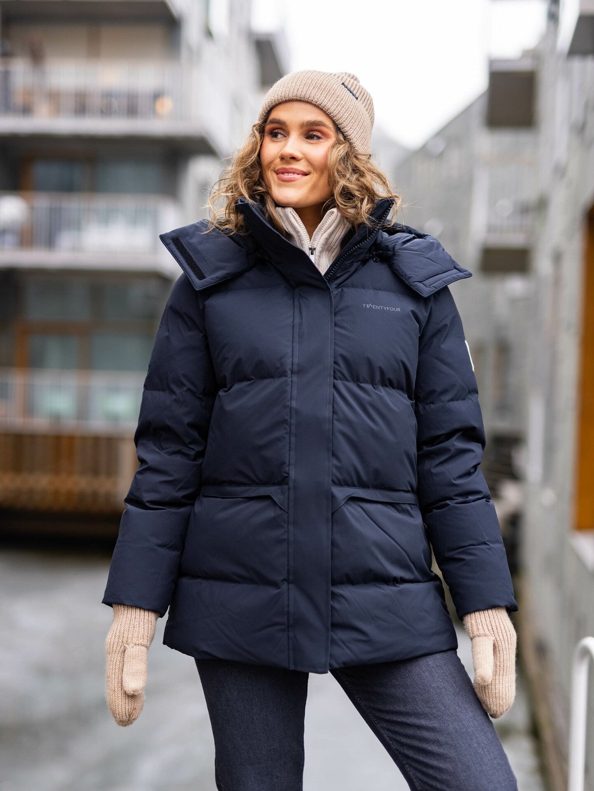 Twentyfour Finse Una Dunjakke Skyggesort