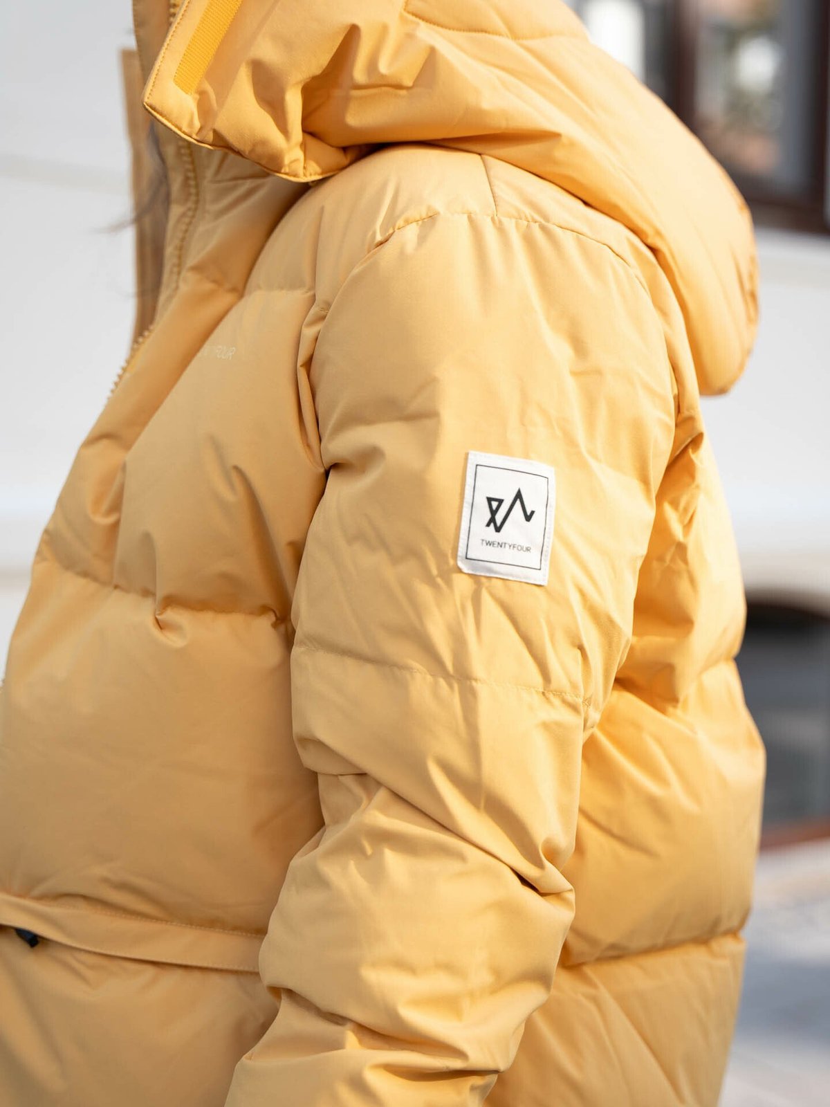 Twentyfour Finse Una Dunjakke Støvgul