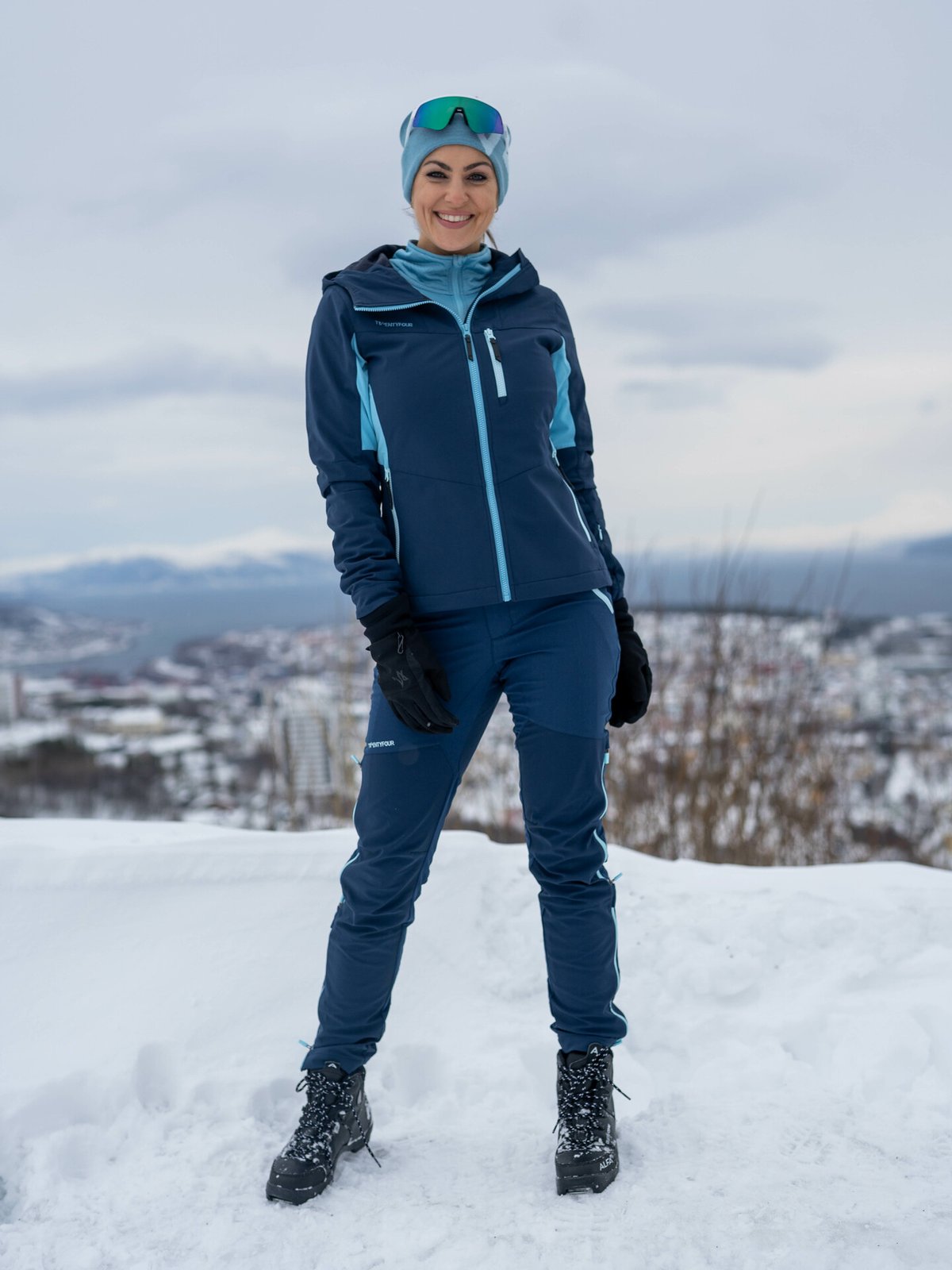 Twentyfour Isbre 2.0 Softshelljakke Marine