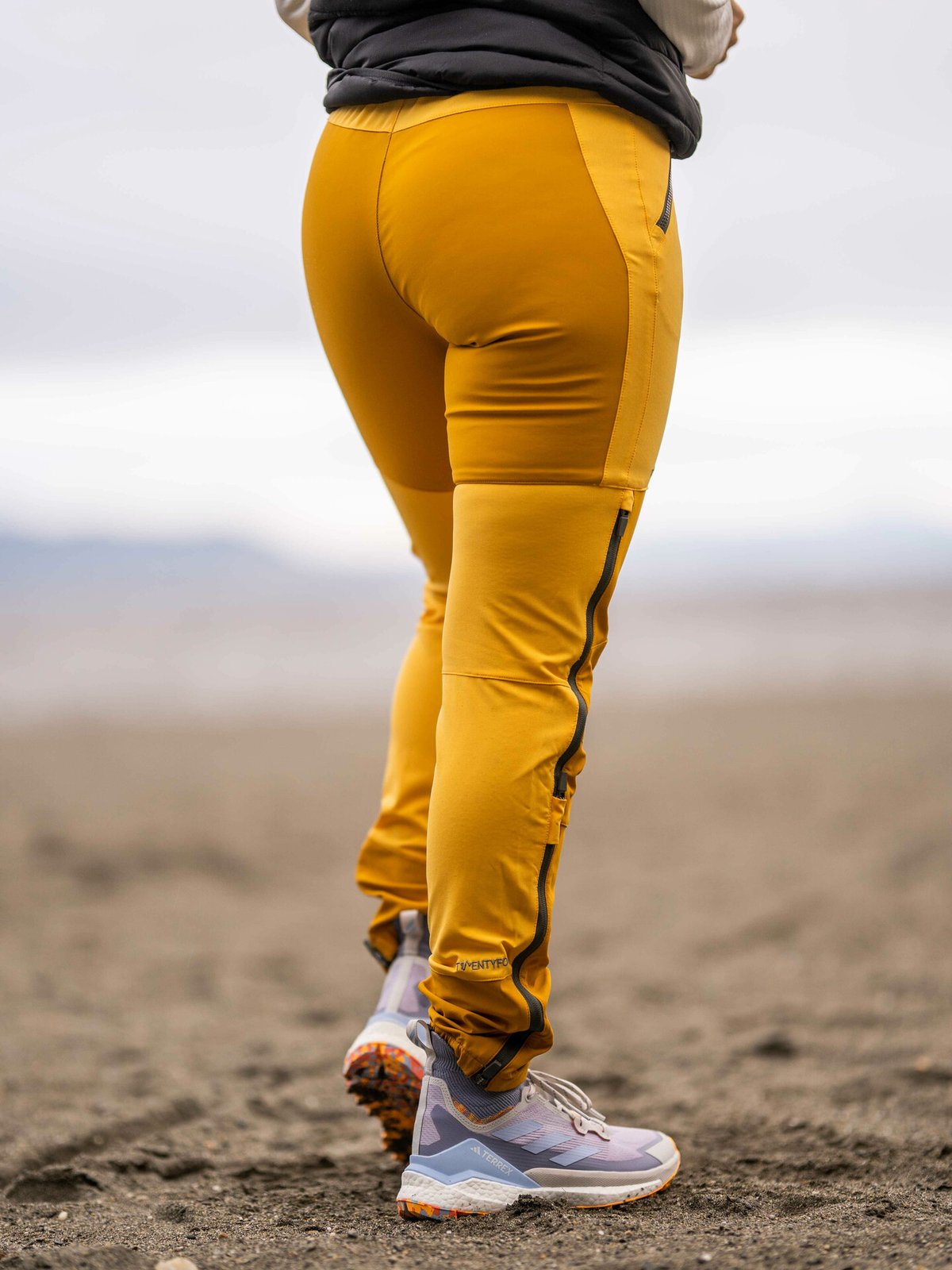 Twentyfour Isbre 2.0 Softshellbukse Mørk gul