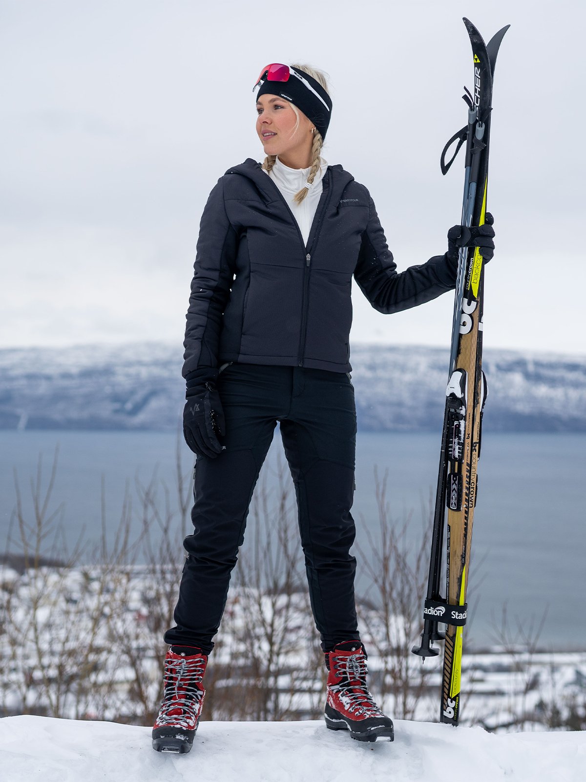 Twentyfour Isbre 2.0 Softshellbukse Sort