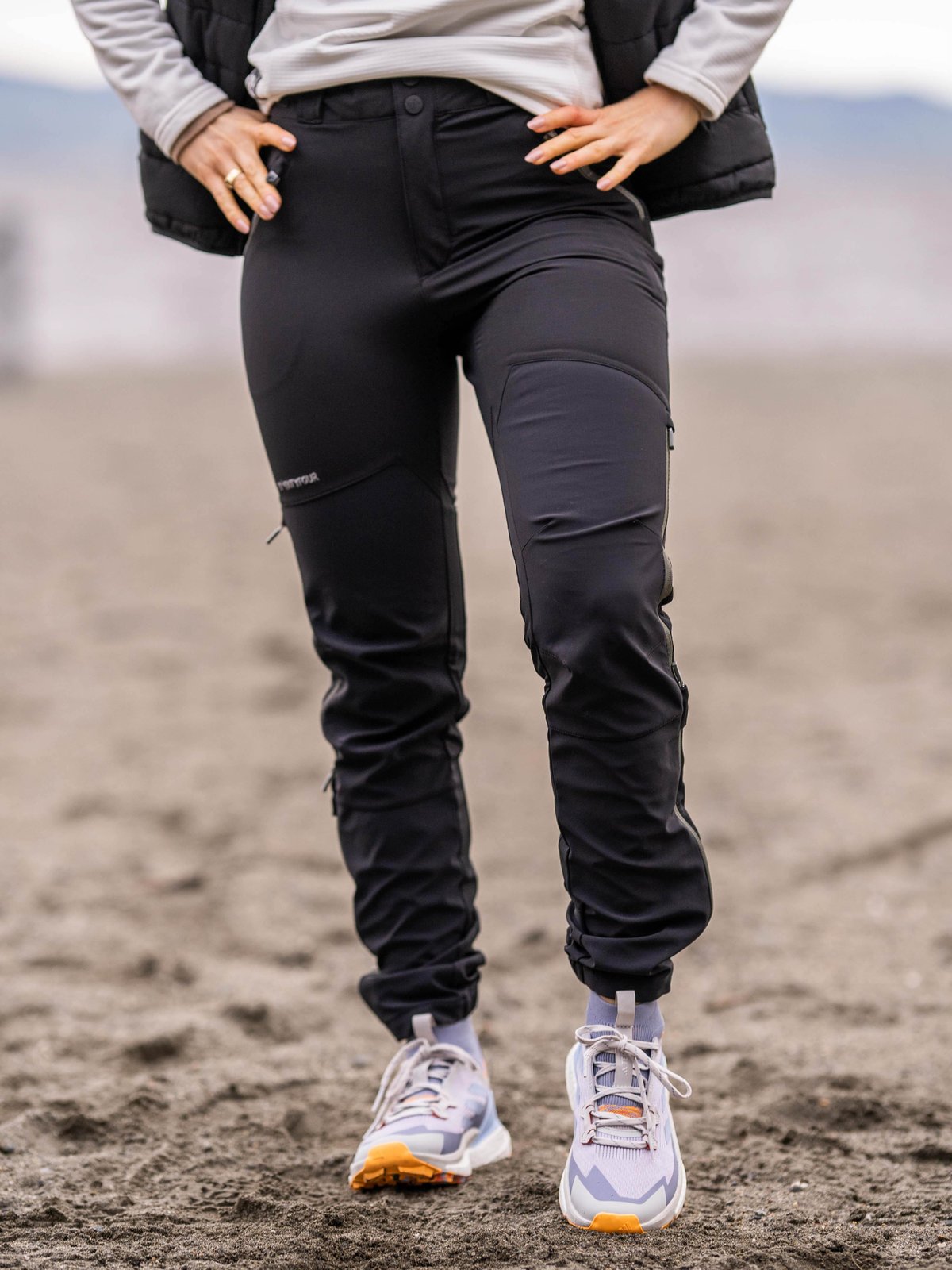 Twentyfour Isbre 2.0 Softshellbukse Sort