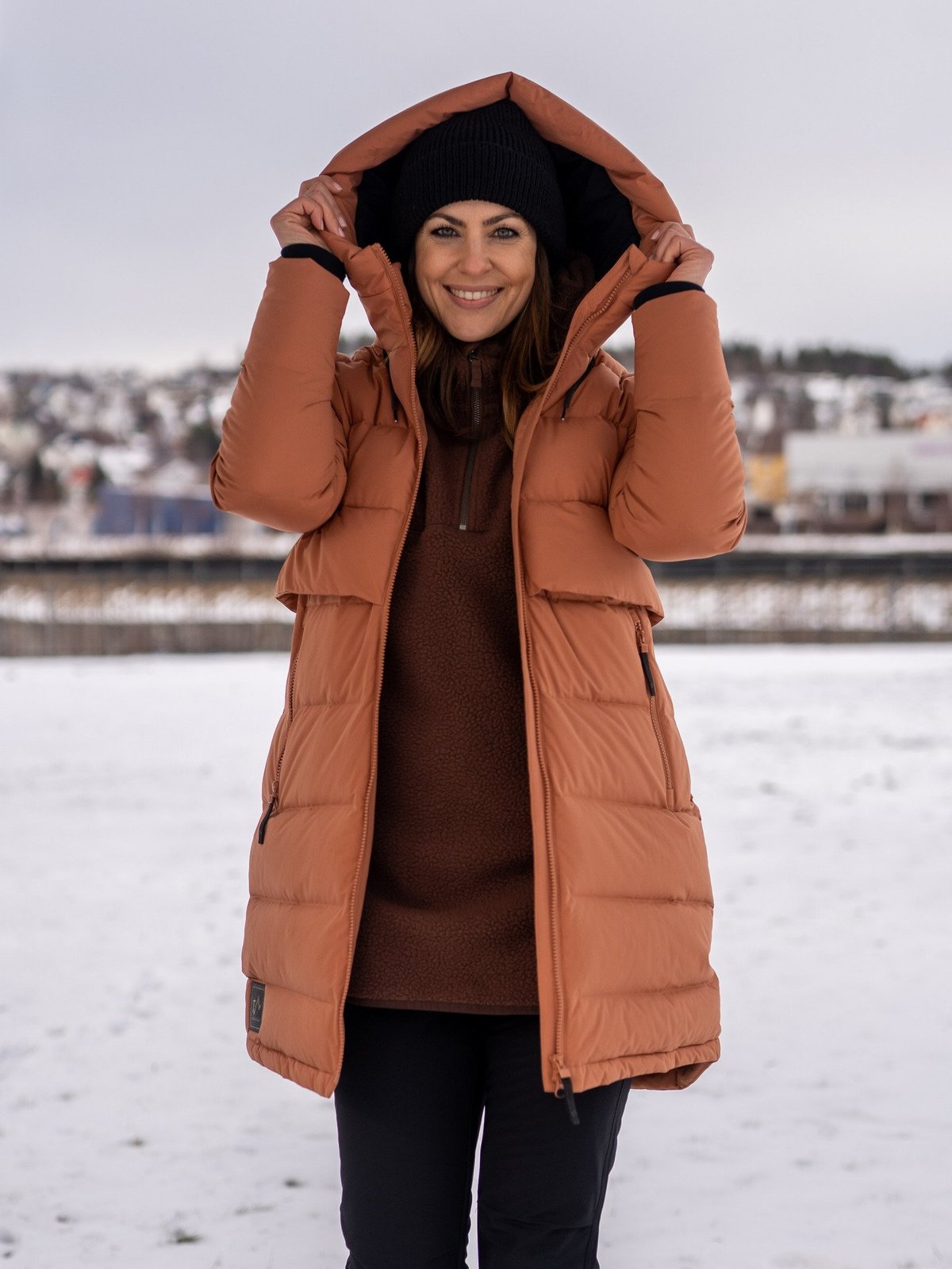 Twentyfour Mellow Fie Dun Parkas Cognac
