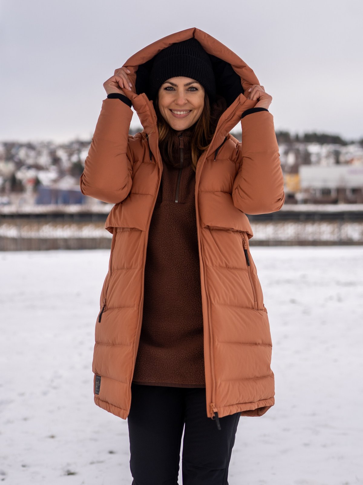 Twentyfour Mellow Fie Dun Parkas Cognac