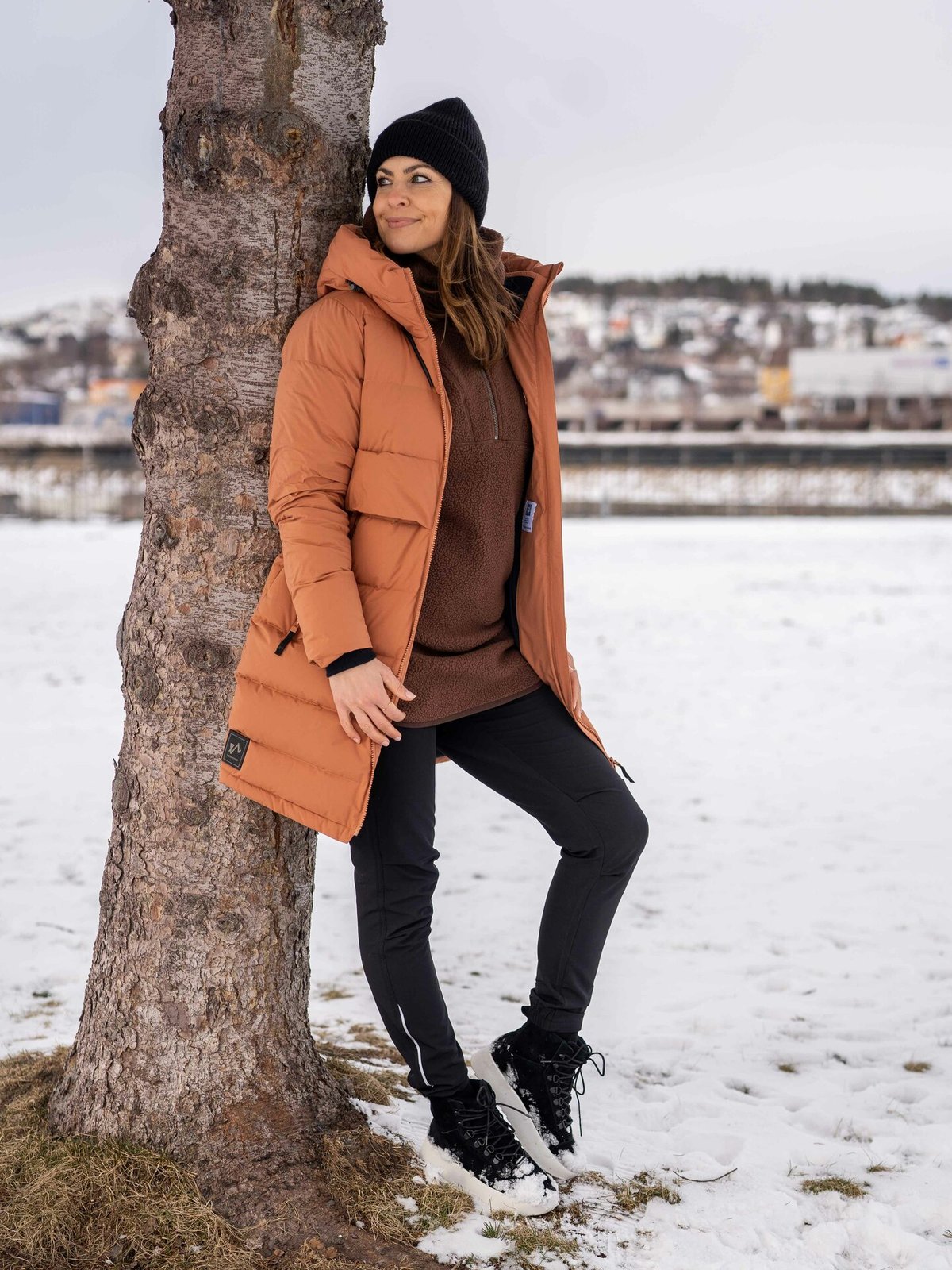 Twentyfour Mellow Fie Dun Parkas Cognac