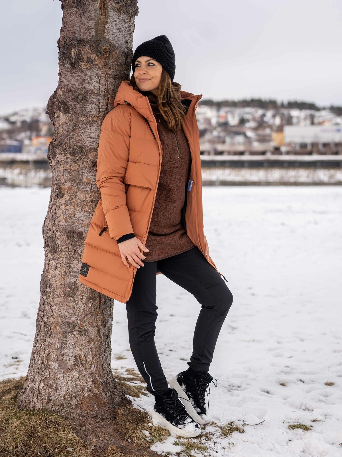Twentyfour Mellow Fie Dun Parkas Cognac